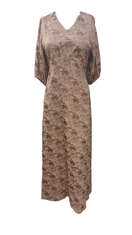 שמלת רעיה חום