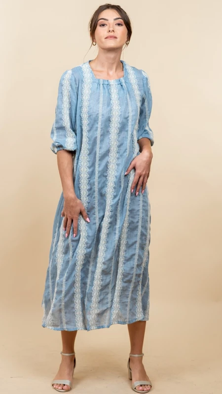 שמלת קרמל ג'ינס