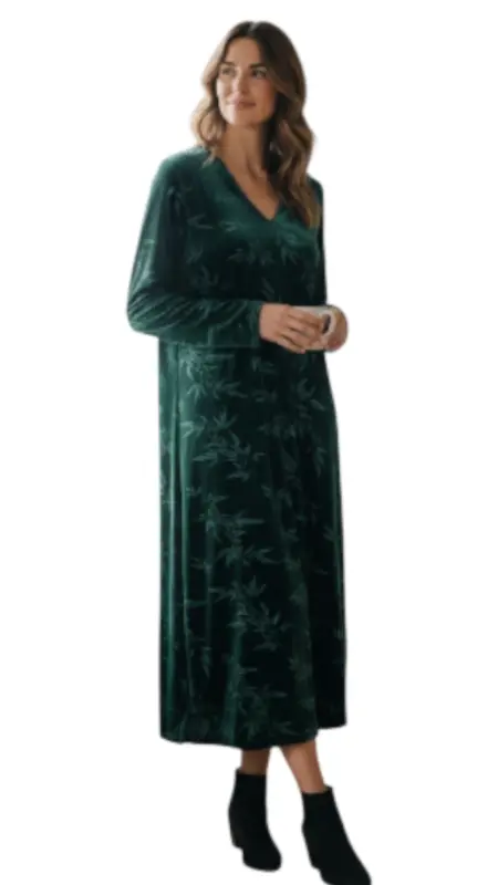 שמלת שגב ירוק