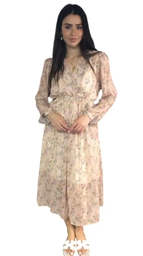 שמלת קמומיל פרחוני