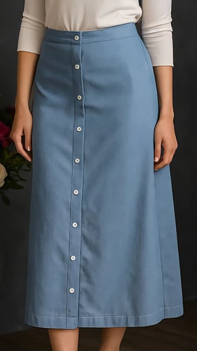 חצאית ענאל ג'ינס תכלת