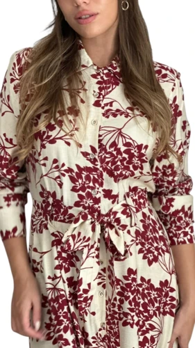 שמלת אגוז בורדו