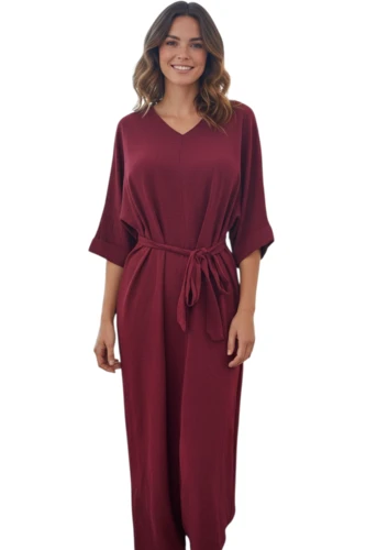 שמלת אוראל בורדו