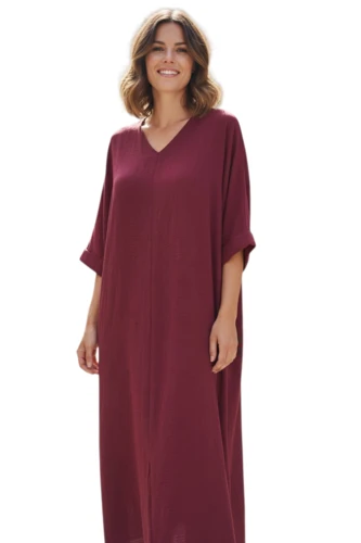 שמלת אוראל בורדו