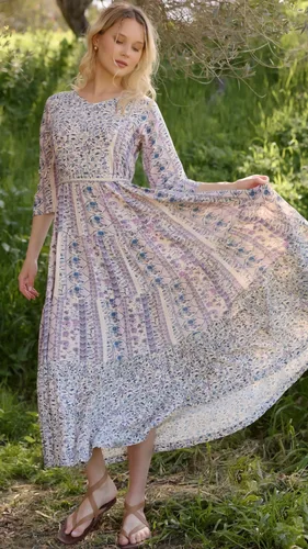 שמלת רוז סגול