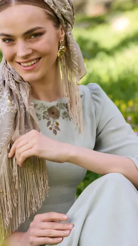 שמלת תקומה ירוק