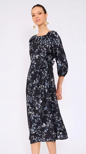 שמלת אפרתי שחור