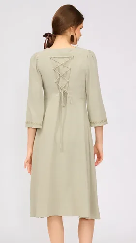 שמלת תקומה ירוק