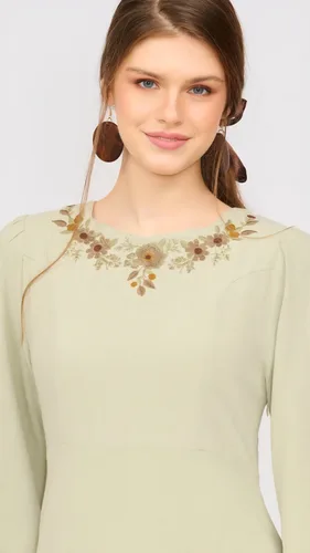 שמלת תקומה ירוק