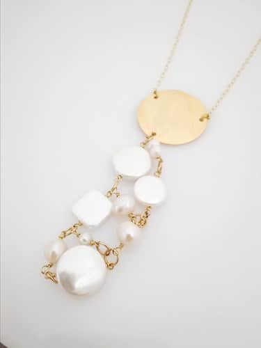 שרשרת גאיה פנינים