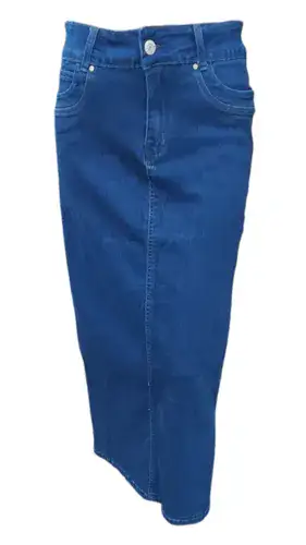 חצאית ג'ינס מקסי 1569