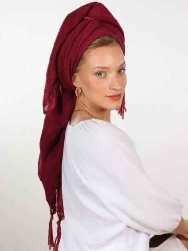 מטפחת ערמון פוקסיה