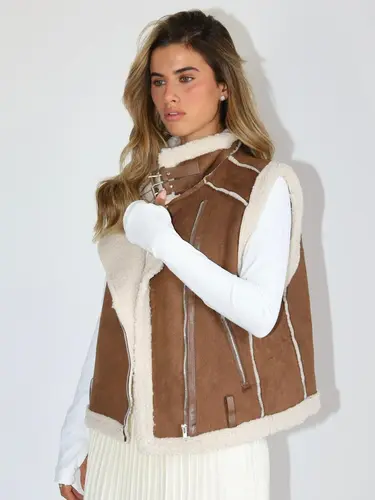 אפודה טימור חום