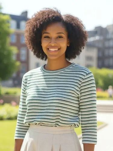 חולצת פסים ירוק