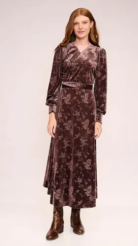 שמלת מחילה מוקה