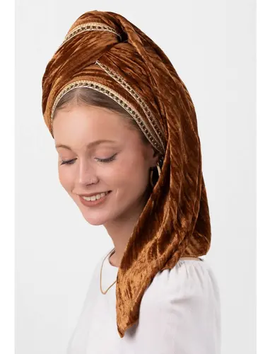 צעיף ליגד חום בהיר