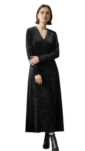 שמלת שגב שחור