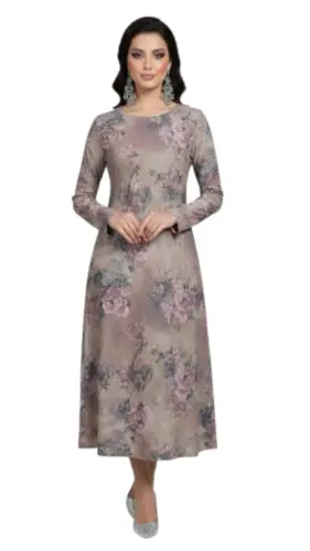 שמלת ענבל ורוד