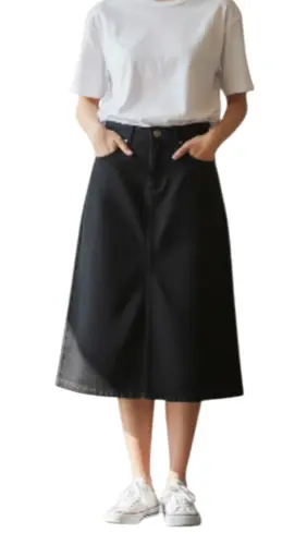 חצאית גורן שחור