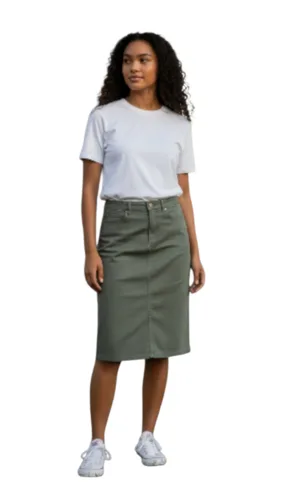 חצאית 1604 70 ס"מ ירוק