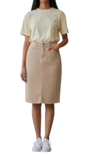 חצאית 1604 70 ס"מ ורוד עתיק