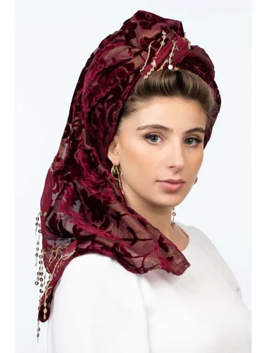 צעיף טירן בורדו