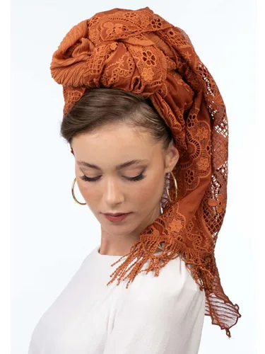 צעיף תום כתום