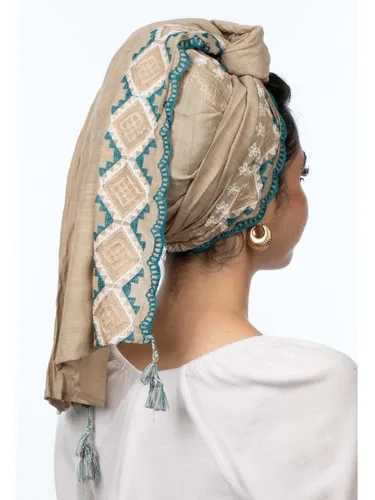 צעיף לוסי קרם