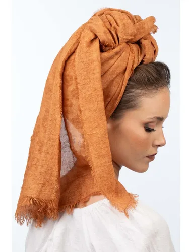 צעיף מרינה כתום