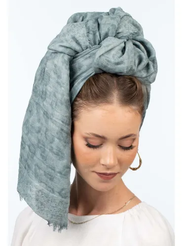 צעיף מרינה תכלת