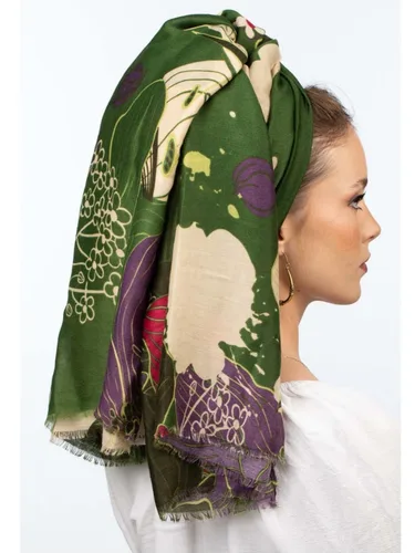 צעיף ליזה סגול