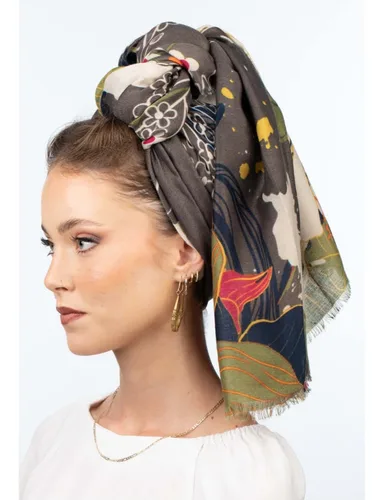 צעיף ליזה אפור