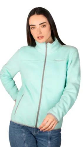 מעיל פליז שירה ירוק בהיר