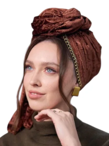 צעיף סנואו חום