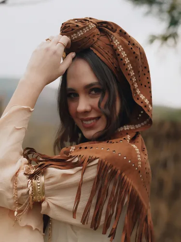 צעיף אינדיאה אדמה