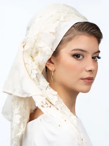 צעיף חיזיון שמנת