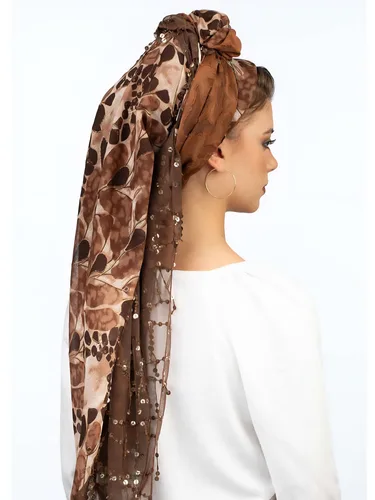 צעיף מאורות חום