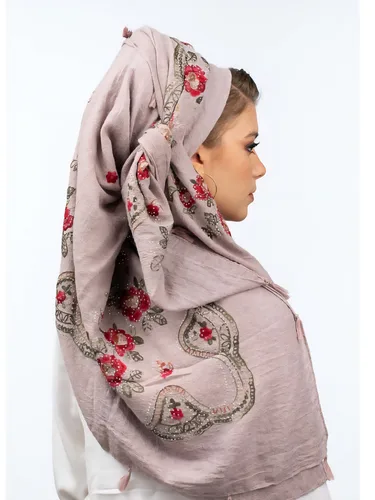 מטפחת חנה אפור