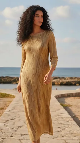 שמלת הודיה זהב