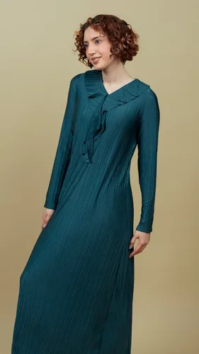 שמלת שמפניה טורקיז