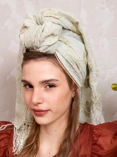 צעיף שמש מנטה