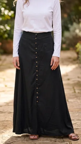 חצאית עוז שחור