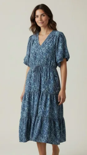 שמלת מטולה כחול