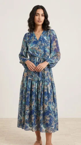 שמלת אליקים כחול